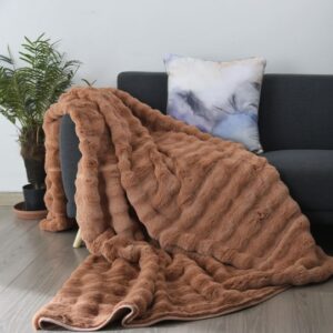 Cleopatra Faux Rabbit Fur 2 Ply Queen/King Size