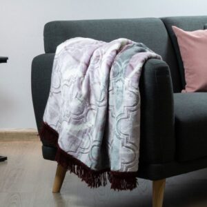 Faux Mink Frill Blanket
