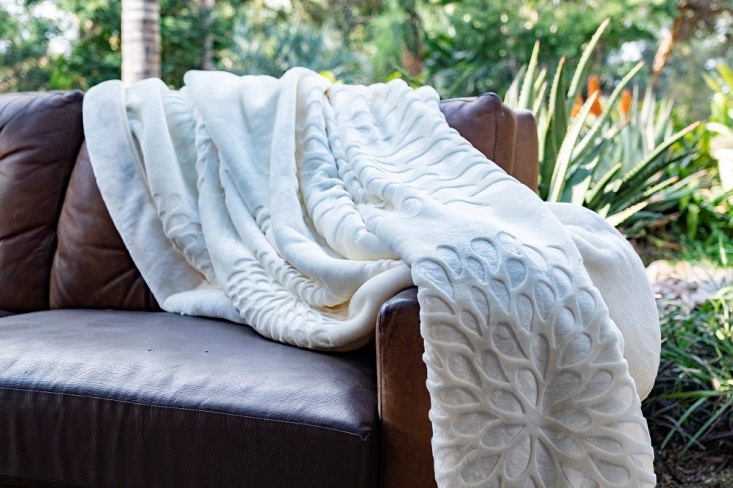 London Faux Mink Blanket 1 Ply Queen/King Size